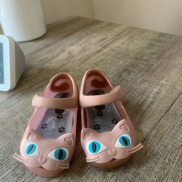 Mini Melissa pink Cat shoes - Picture 3 of 12
